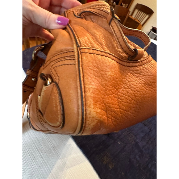 Celine Cognac Leather East West Shoulder Bag - Picture 14 of 16
